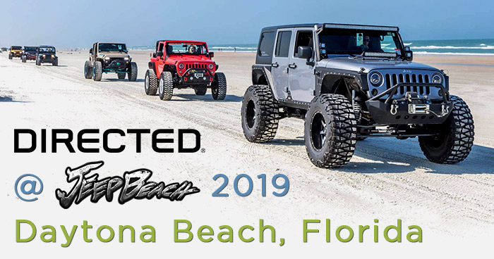Directed Announces Attendance at Jeep Beach in Daytona Beach